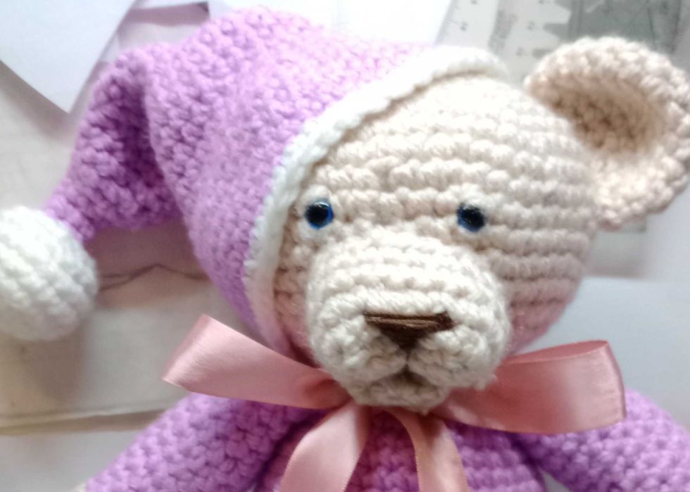 Ursinho "Guto" em Amigurumi