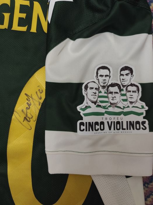 Camisola Match Worn + Autografada Geny Catamo #10 - Sporting CP 2026/27 - NFC