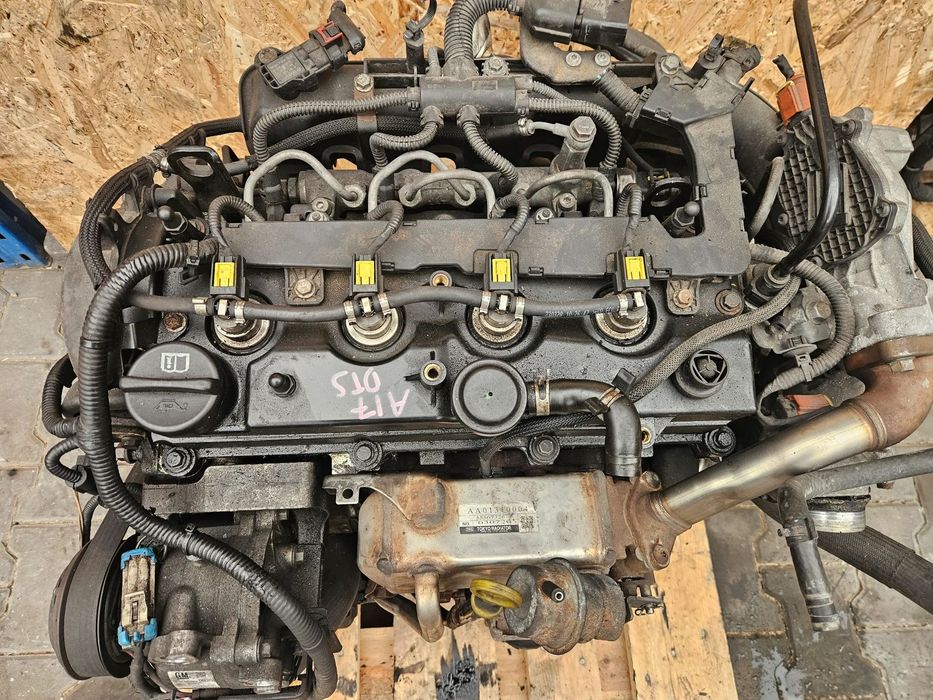 Silnik kompletny 1.7 CDTI A17DTS Opel Astra IV Meriva B Mokka