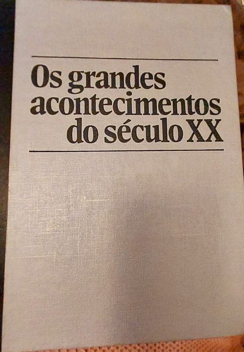 Livro: "Os grandes acontecimentos do seculo XX"