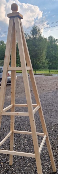 Obelisk ogrodowy,trejaż, pergola, podpora do roślin, wieża