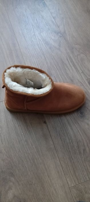 Чоботи замшеві з хутром