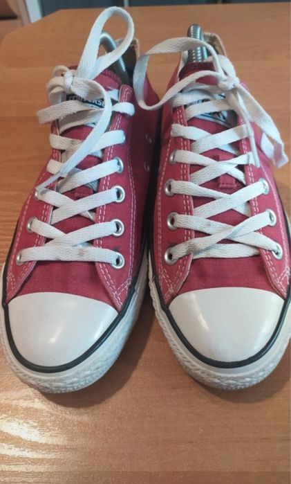 Czerwone trampki męskie Converse buty sportowe