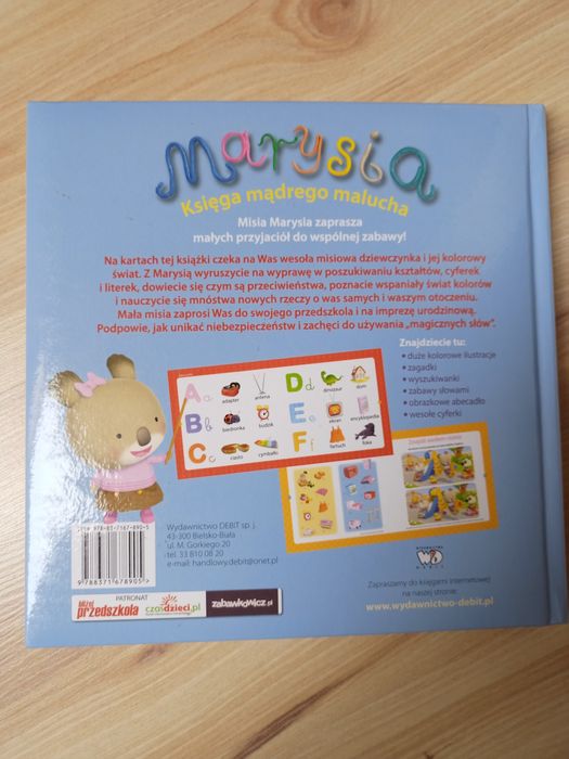 Misia Marysia Księga mądrego malucha twarda okładka