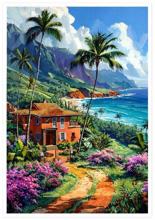 Lote 8 Posters novos paisagens