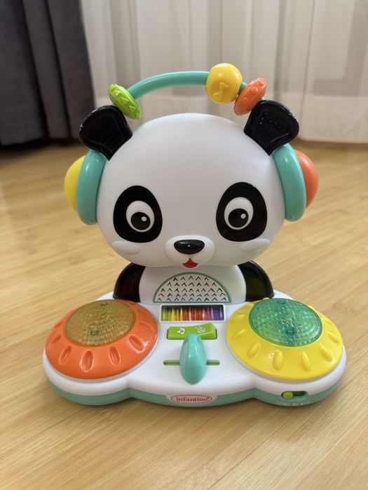 Іграшка куб панда гусениця слоник Infantino Інфантіно