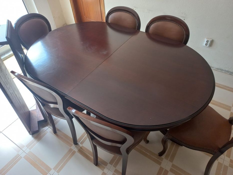 Mesa de jantar + cadeiras