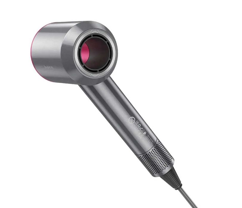 Фен Hoco HP11 Plus з негативною іонізацією 1380W-1600W pink/purple