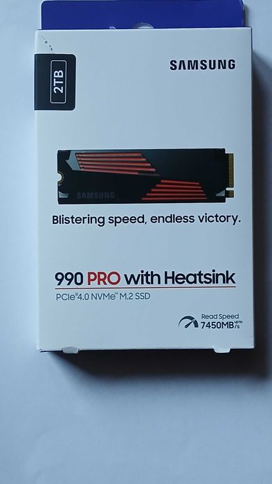 Dysk SAMSUNG 990 Pro 2TB SSD (z radiatorem) *nowy*oryginalny**