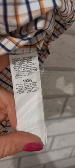 Koszula męska kratka Reserved L
