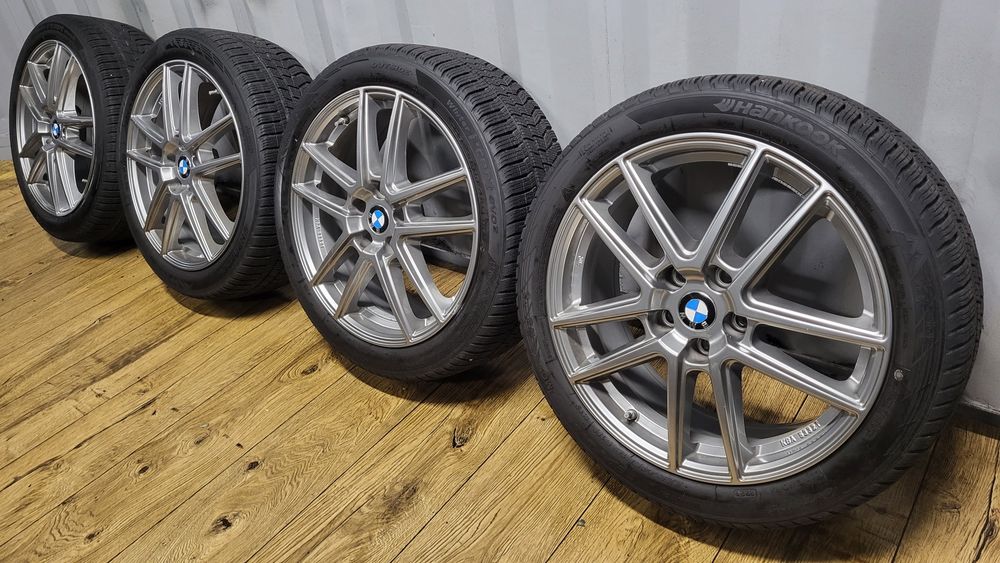 Felgi BMW 18" 5x112 z oponami 225/45 R18 seria 3 G20 G21 TPMS