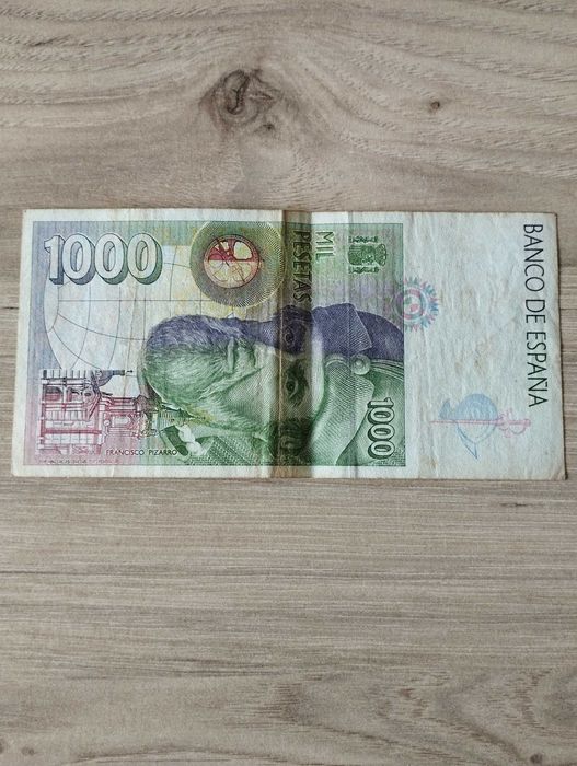 Nota 1000 pesetas
