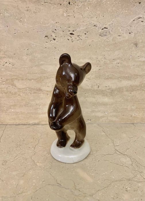 Фарфор  СССР ЛФЗ медвежонок