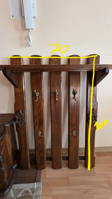 Szafka na buty Lustro wieszak