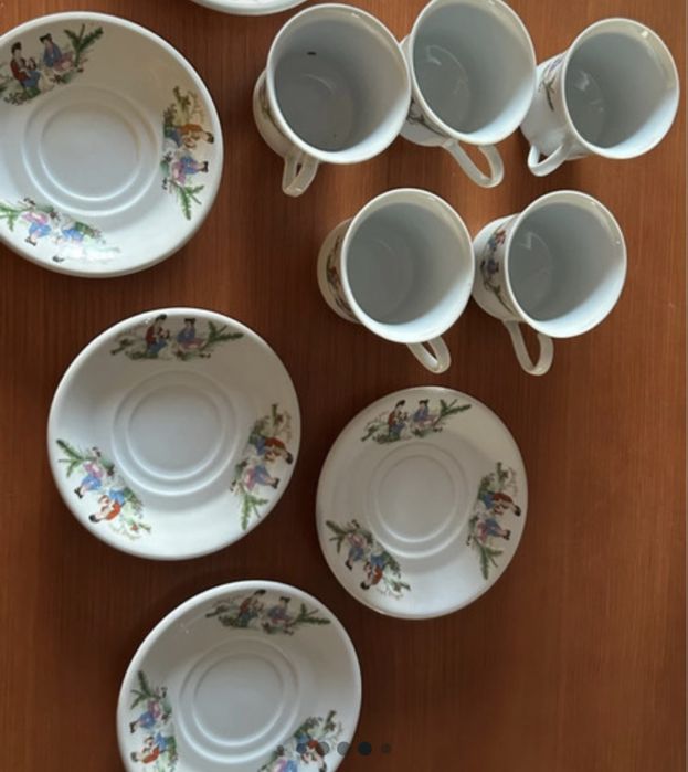 5 chavenas de porcelana431154773162076164