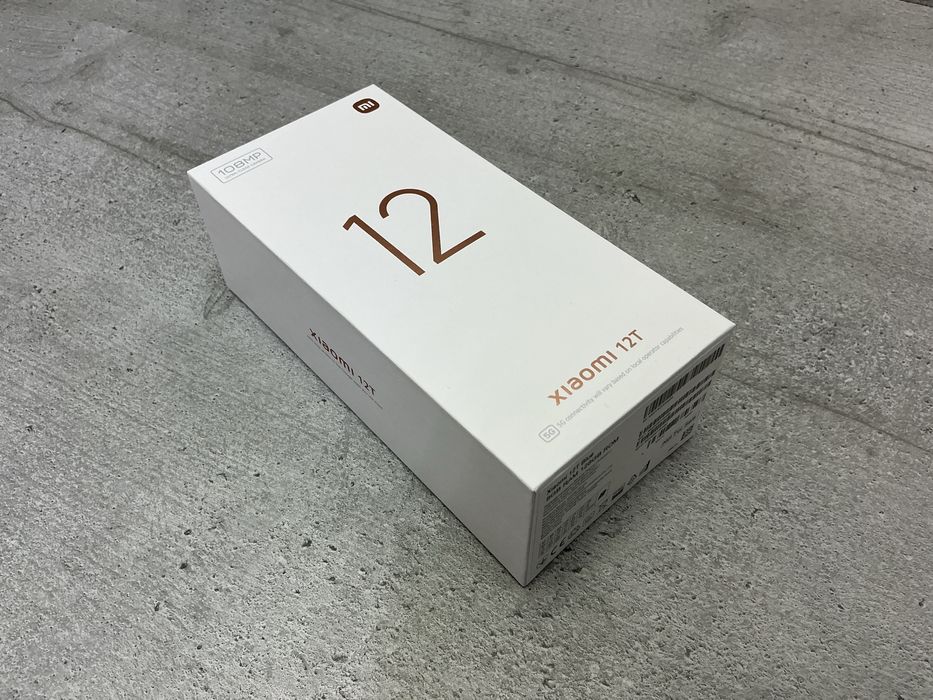 Новий телефон Xiaomi 12T 8/128gb blue amoled 120hz android NFC