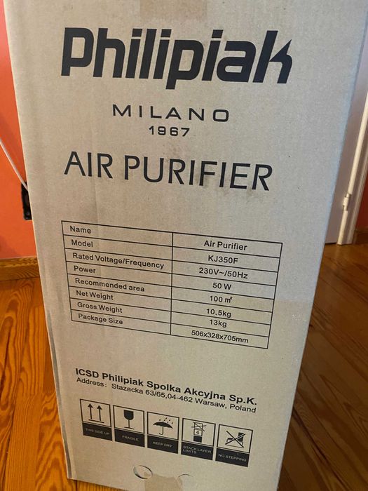 Filtr powietrza. KJ350F Philipiak