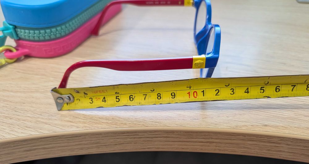 dziecięce okulary korekcyjne Versace + pudełko