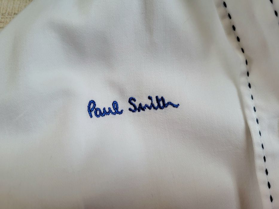 biała koszula z długim rękawem Paul Smith XL/42