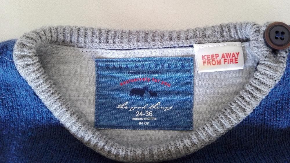 Camisola Rapaz Zara Kids 24-36 M