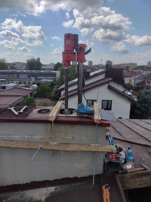 wkłady nierdzewne kominy frezowanie kominów