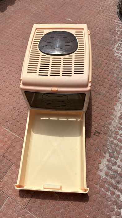 Caixa de areia para gatos