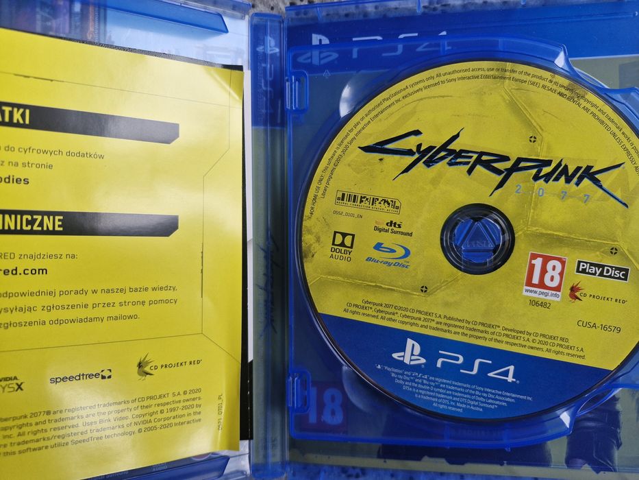 Cyberpunk 2077 gra na PS4