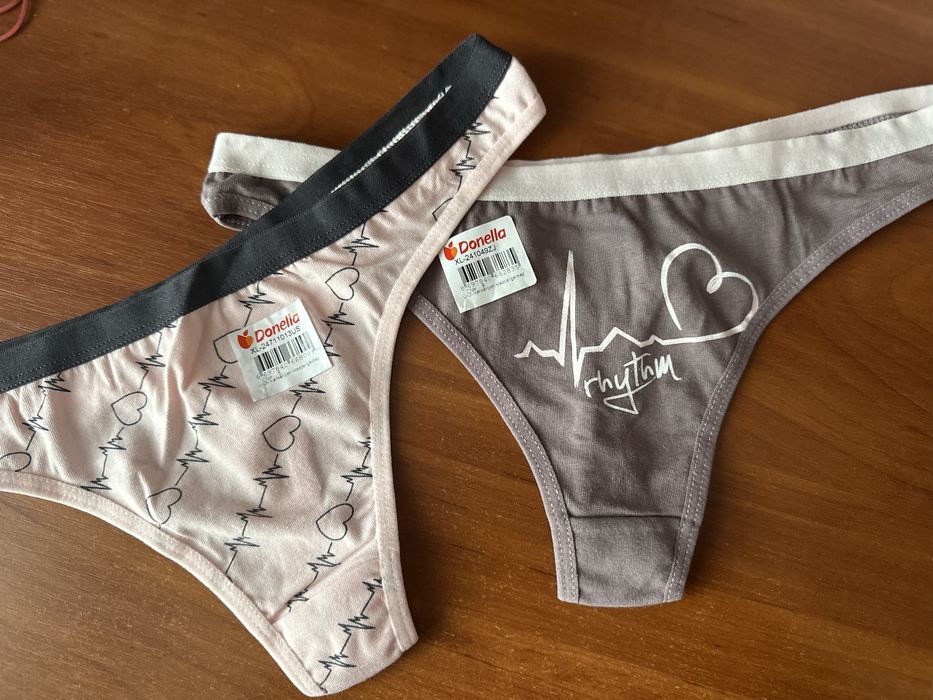 Жіноча білизна, стрінги. Donella в комплекті 2 шт.