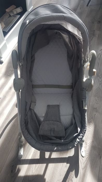 Lezaczek Kinderkraft unimo 5w1 szary