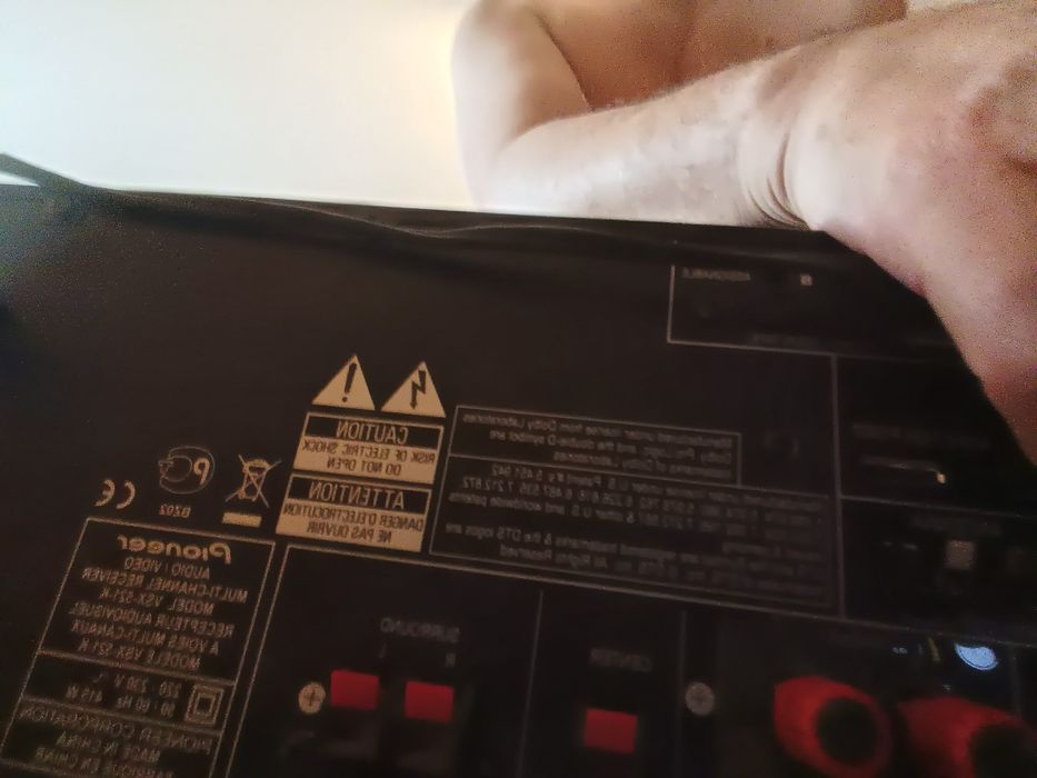 Pionier521vsx blutof hdmi aplituner