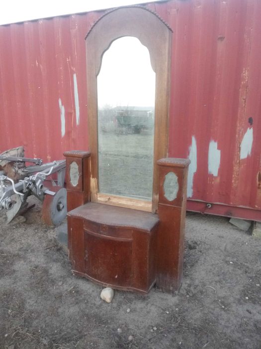 Stara szafka szafa z lustrem antyk