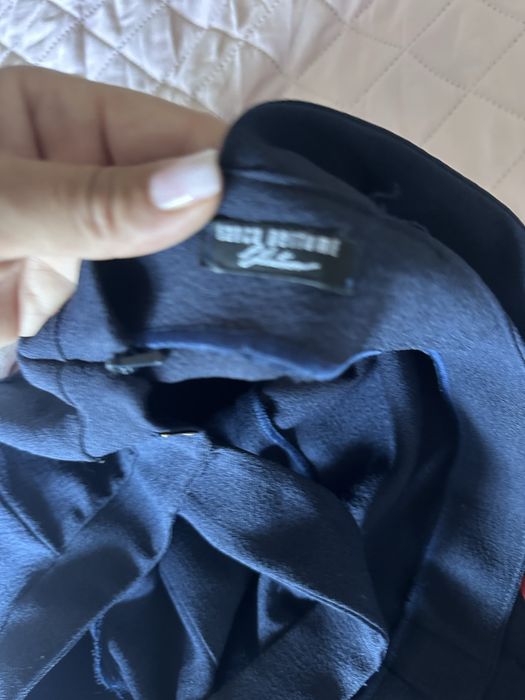 Macacao azul Marinho e vermelho Lanca perfume tam M