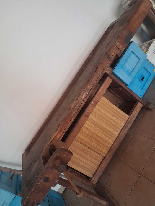 Stół stolarski z lat PRLu