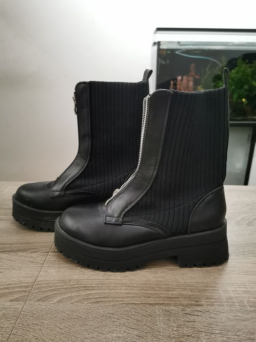 Nowe Buty jesień zima wiosna Botki Vices r 38 lekko ocieplane