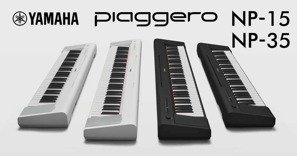 Цифрове піаніно для навчання сценічне YAMAHA NP-15 BK-WH гарантія