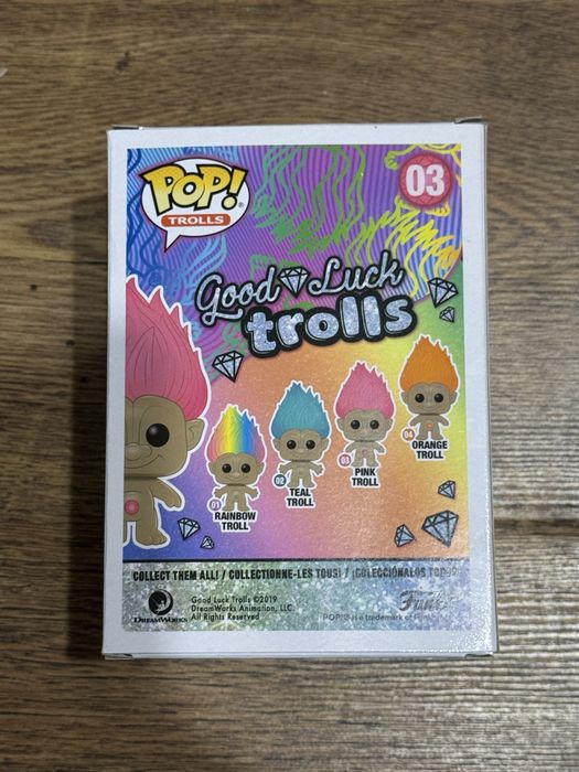 Funko Pop pink trolls