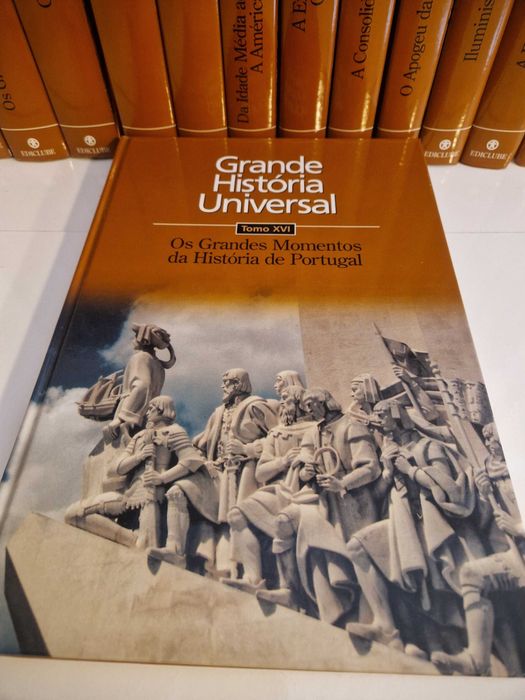Coleção “Grande História Universal” – Edição Ediclube (16 volumes)