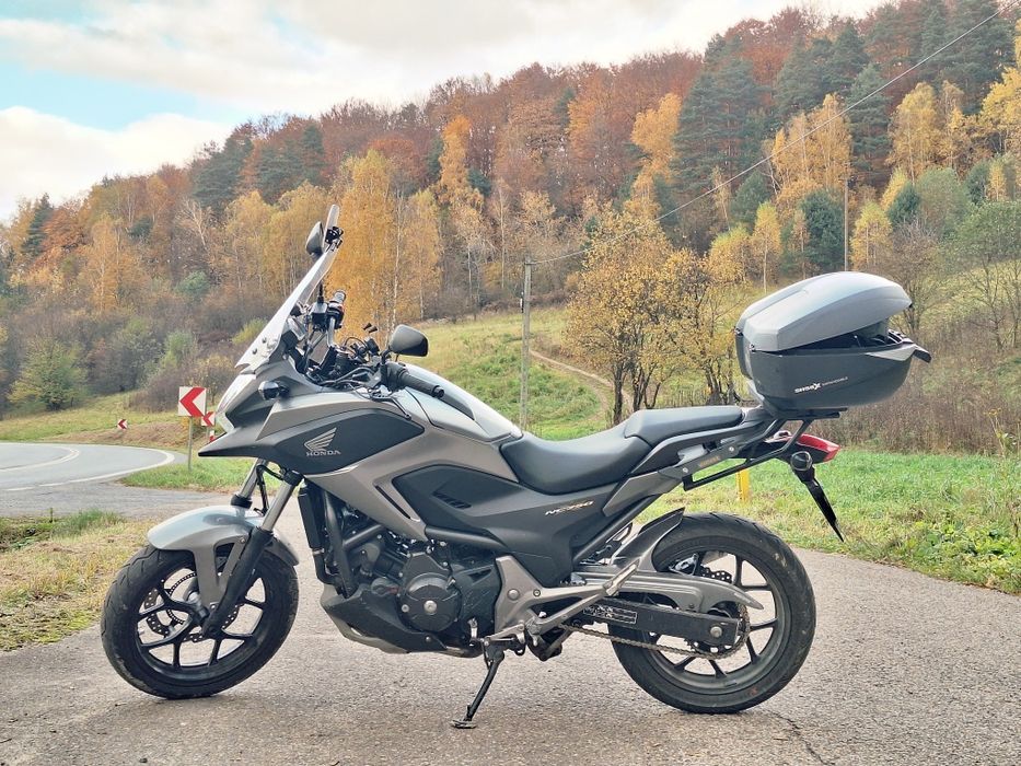 Honda NC 750X  manual, nowe opony