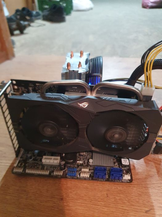 Комплект Материнка ASRock H61M-DGS lga 1155