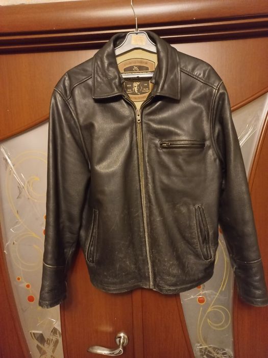 Куртка кожаная aviators higwayman