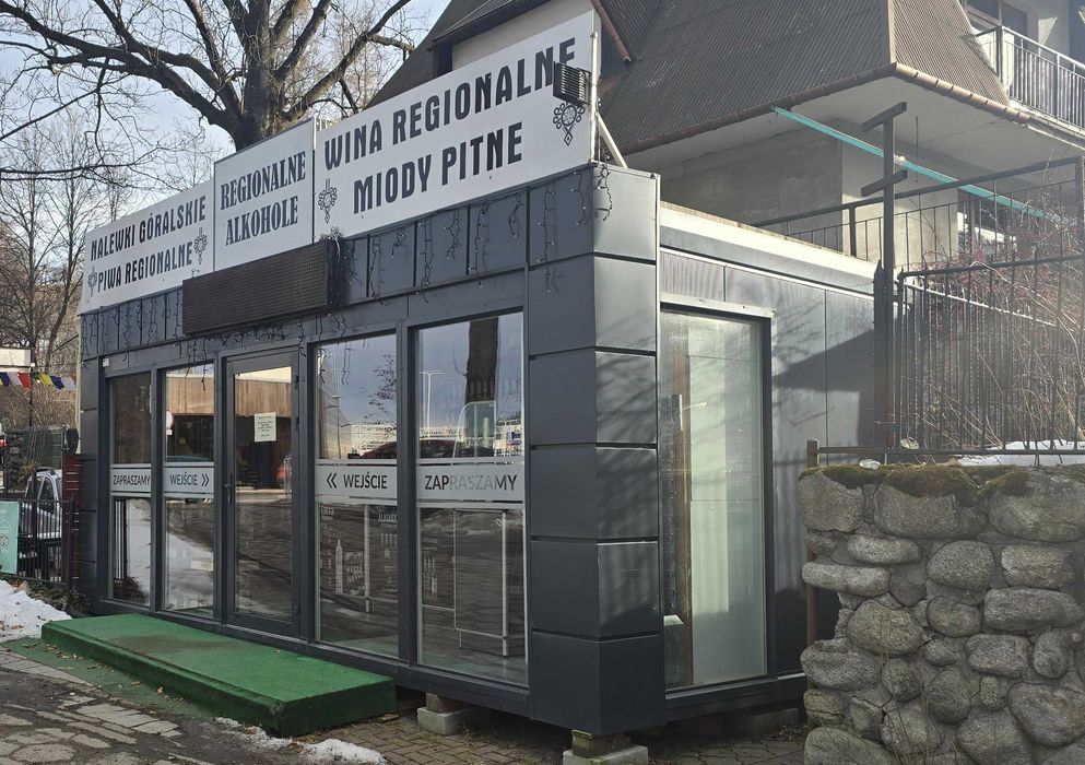 Kontener na ramie biurowy budowlany usługowy