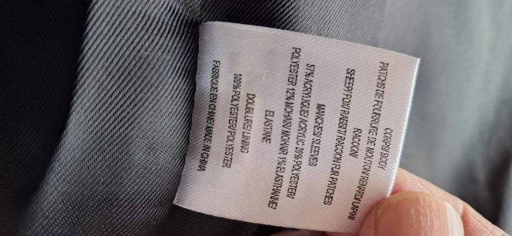 Sweter damski z futerka