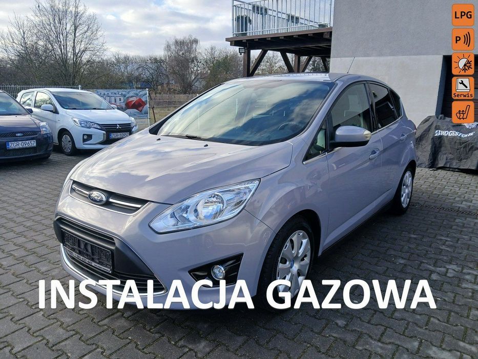 Ford C-MAX 1.6 MPI GAZ klima navi elektryka serwis czujniki stan BDB