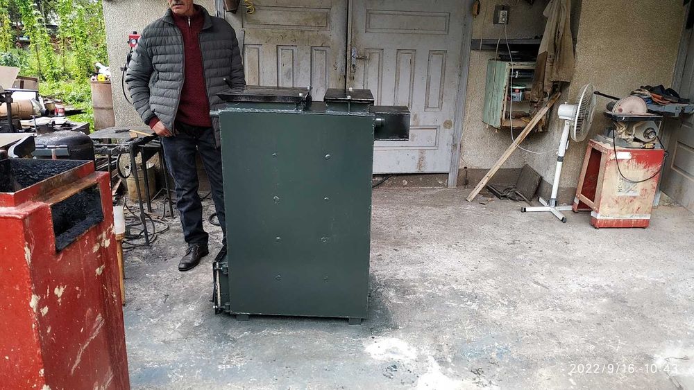 Твердопаливний котел На дровах,тирса,трат,сміття,