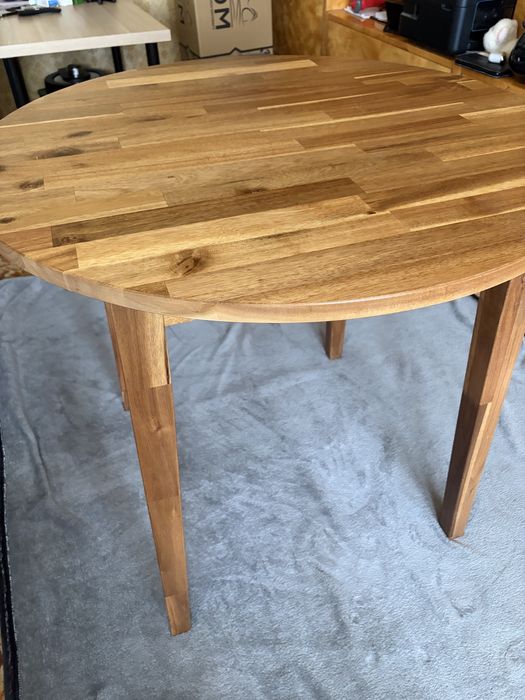 Stół okrągły NACKANÄS IKEA 80 cm
