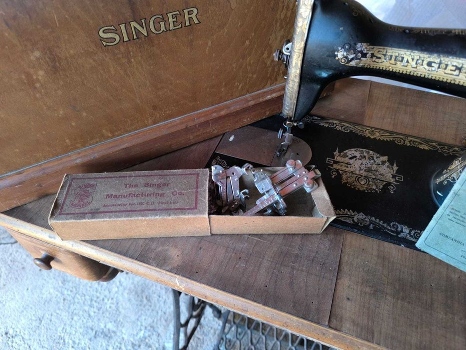 Máquina Singer para coser Nº 15  Ano 1926