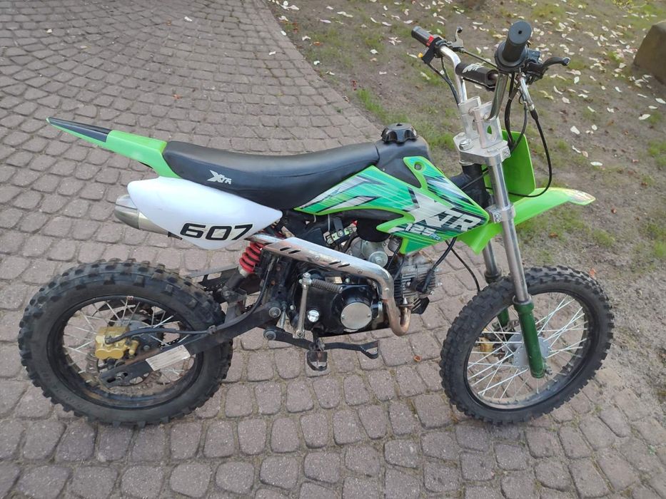 Пітбайк кросовий ендуро питбайк 125куб мотоцикл XTR 607 E start 17/14