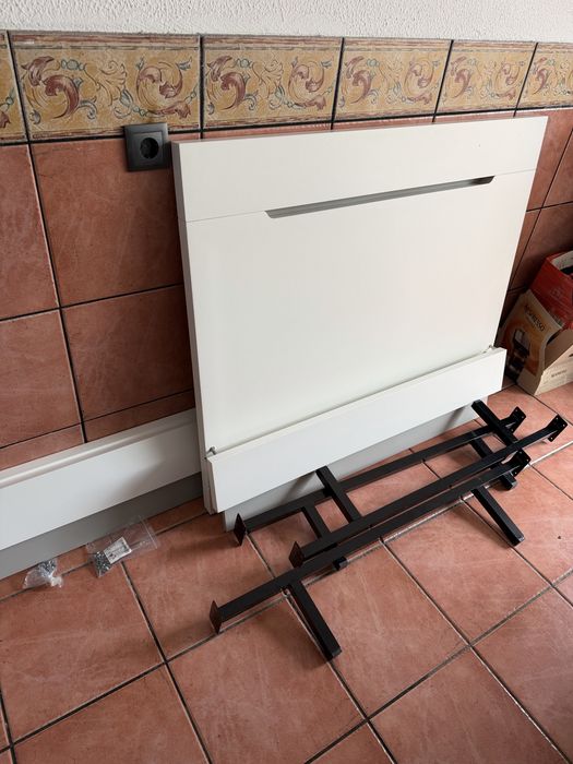 2 Camas de solteiro completas com led e 1 mesa de cabeceira