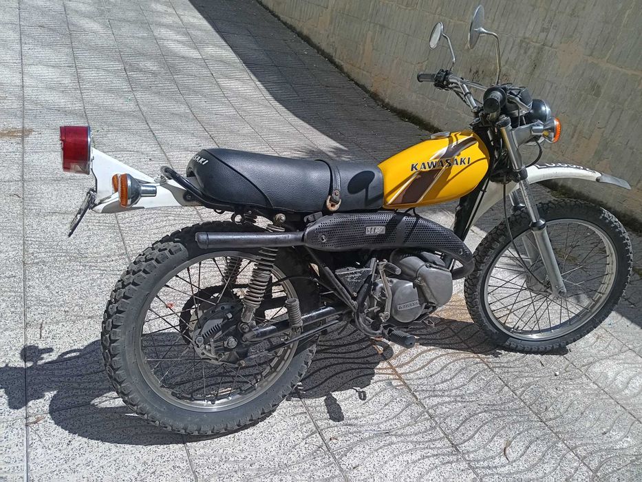 Moto Kawasaki ks 125