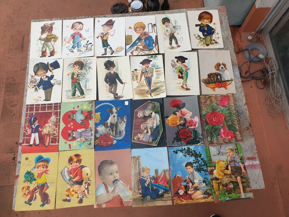 Postais antigos anos 50,60,70